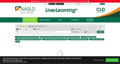 Desktop Screenshot of liverlearning.aasld.org